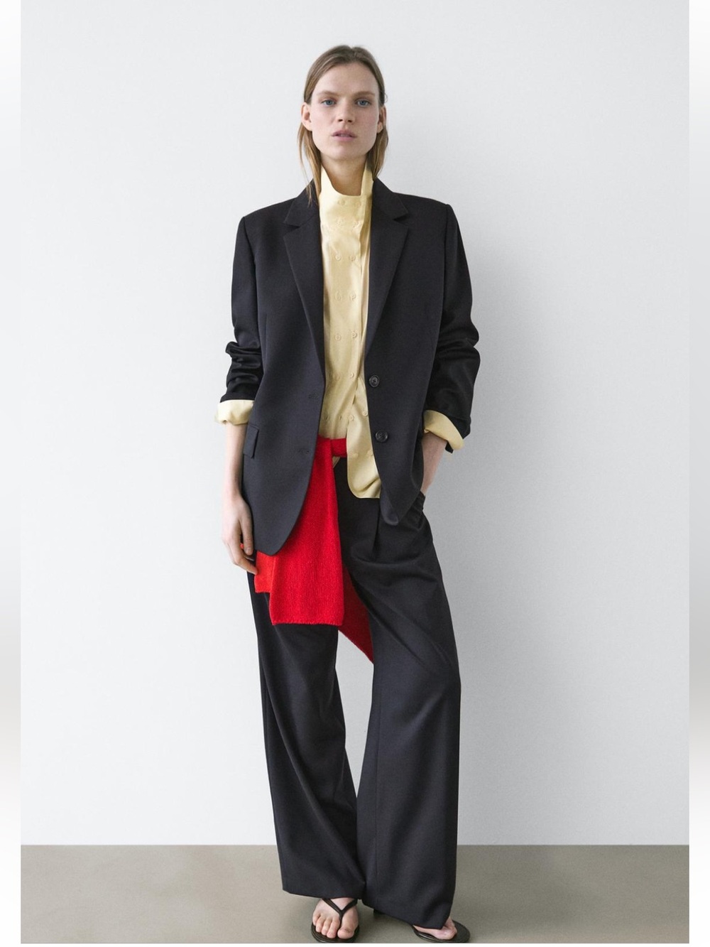 Massimo Dutti Wool Trousers